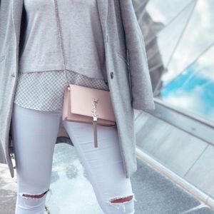 YSL wallet on chain bag